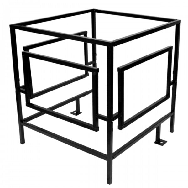 AC Guard ACGU Air Conditioner Security Cage Side View