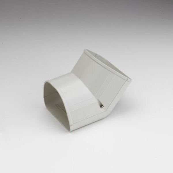Fortress 84120 4.5" 45° Inside Vertical Elbow - LCFI122I (Ivory) Side View