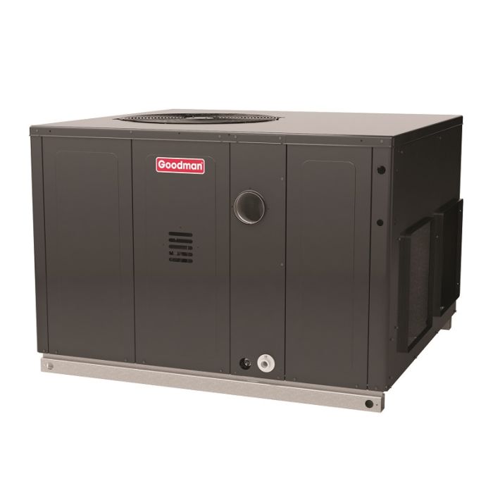 GPUM36108041 5 Ton 80,000 BTU 13.4 SEER2 Goodman Ultra-Low NOx Gas Packaged Unit Side View