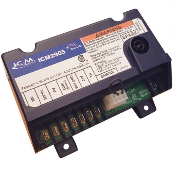ICM ICM2905 Intermittant Pilot Ignition Control (Replaces Reznor 257010) Side View