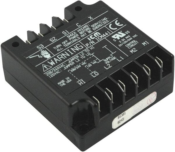 ICM ICM441 3 Phase Motor Protection Side View