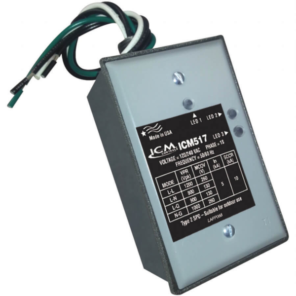 ICM ICM517 Single Phase Surge Protective Device Front  VIew