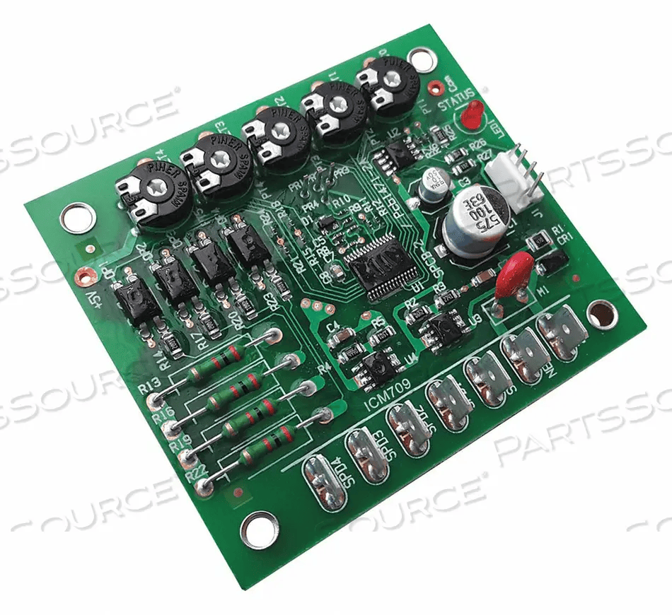ICM ICM709 ECM Controls, Motor Speed Controls Front VIew