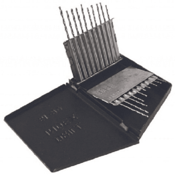 Malco  FJ6180 Orifice Drill Bit Set (20 Pieces) Front View