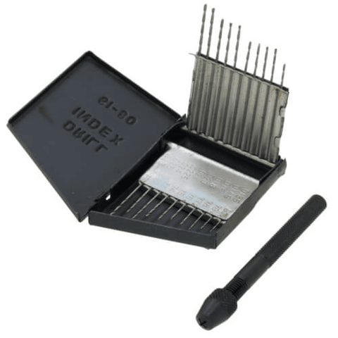 Malco  FJ6180 Orifice Drill Bit Set (20 Pieces) Front View