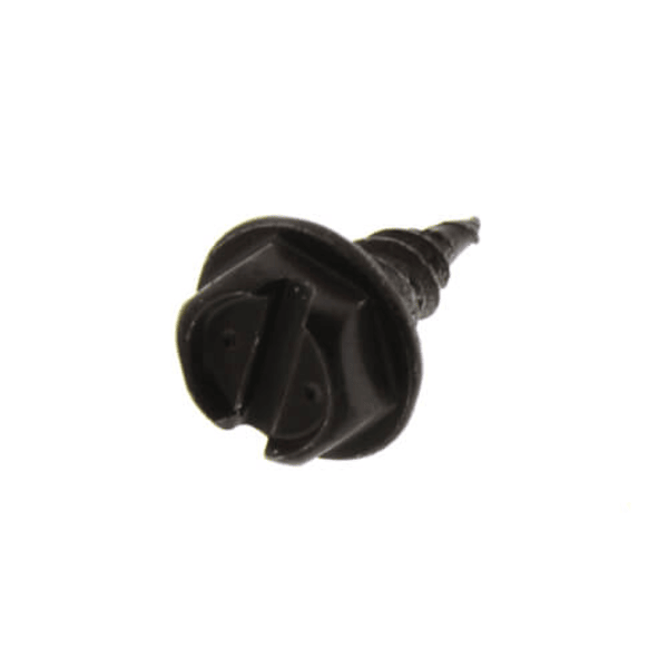 Malco HW6X38ZRBT 14 Slotted Hex Sheet Metal Screw, Royal Brown (1,000 Pack) Top View