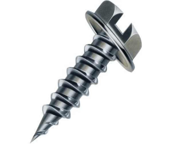 Malco HW8X2Z Zip-In Fastener Front View