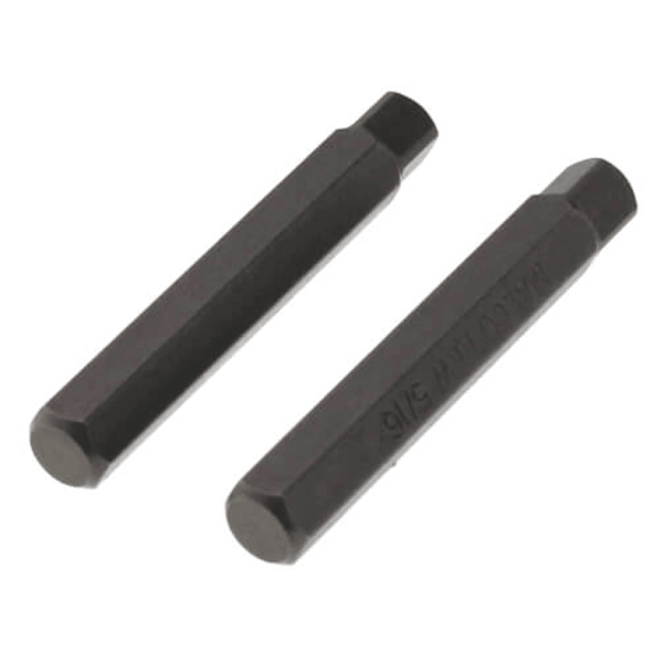 Malco RRW516P 5/16" Ratchet Wrench Insert, 1-5/8" Long (Pack of 2) Front View