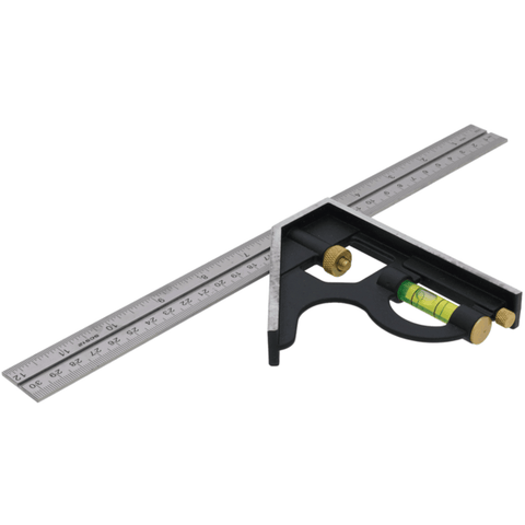 Malco SCS12 12" Square Combination Back View