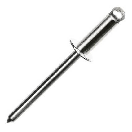 Malco SS46DT #30 Steel 5/16" to 3/8" Button Head Rivets (Pack of 1000)