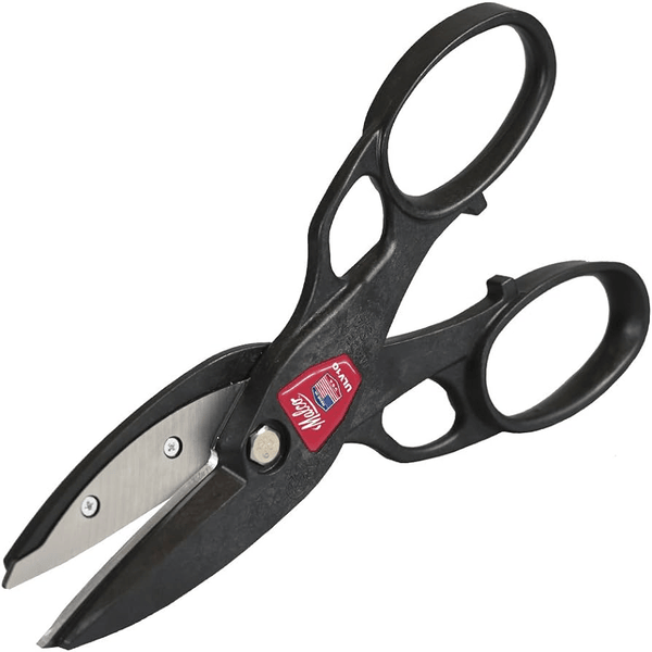 Malco ULV10 10" Compact Ultra Light Vinyl-Cutting Combination Snips Front View