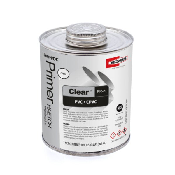 Rectorseal 55981 Clear PR-2L Low VOC Primer Side View
