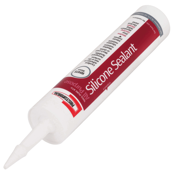 Rectorseal 57505 10.3 oz. General-Purpose Silicone Sealant (White) Front View