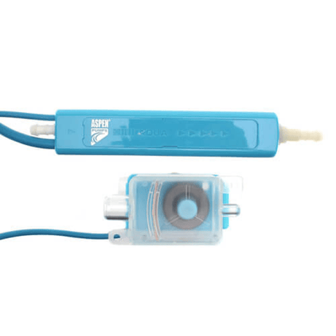 Rectorseal 83809 ASP-MA-UNI Aqua 3.2 GPH Mini Univolt Condensate Removal Pump (Inside Evaporator Installation) (100-250V) Front View