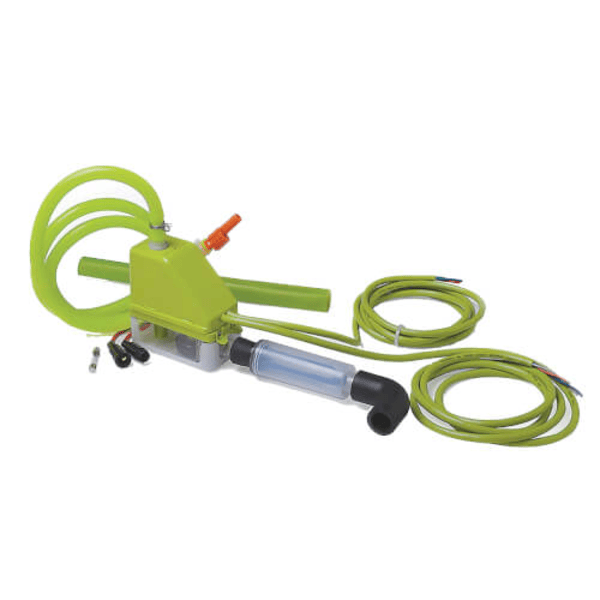 Rectorseal 83869 ASP-MLOEM-UNI Mini Lime OEM Univolt Condensate Pump, No Duct (100-250V) Front View