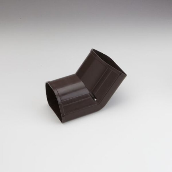 Rectorseal 84260 3.5" 45° Inside Vertical Elbow - LCFI92B (Brown) Side View