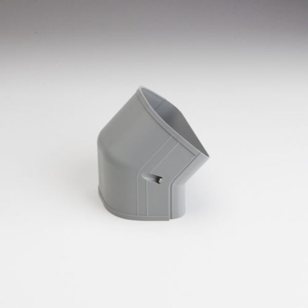 Rectorseal 84341 4.5" 45° Outside Vertical Elbow - LCFO122G (Gray) Side View