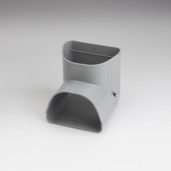 Rectorseal 84342 4.5" 90° Inside Vertical Elbow - LCI122G (Gray) Side View