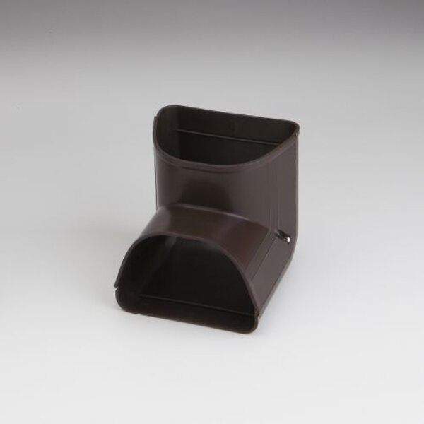 Rectorseal 84362 4.5" 90° Inside Vertical Elbow - LCI122B (Brown) Side View