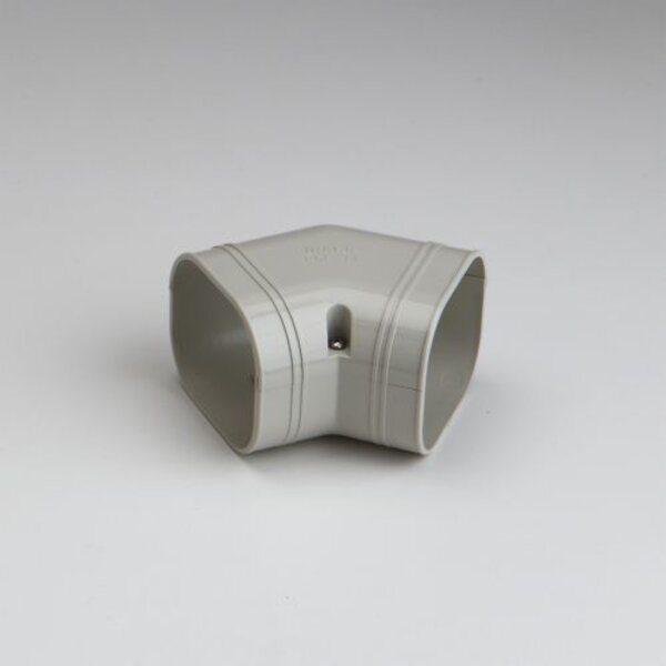 Rectorseal 85032 2.75" Slimduct 45° Flat Elbow (Ivory) Side View