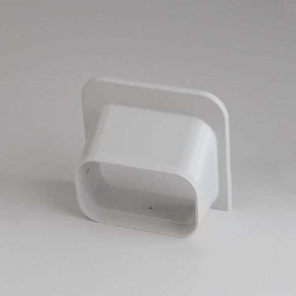 Rectorseal 85214 5.5" Slimduct Soffit Inlet (White) Side View