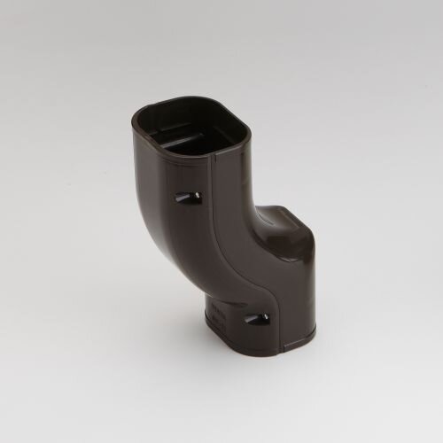 Rectorseal 85378 2.75" x 2" Length Slimduct Fixed Offset (Brown) Side View