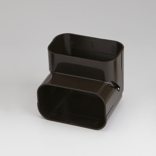 Rectorseal 85562 5.5" 90° Slimduct Vertical Elbow (Brown) Side View