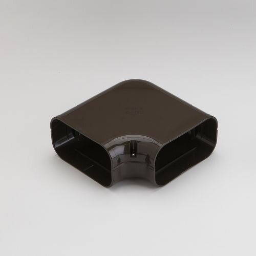 Rectorseal 85571 5.5" 90° Slimduct Flat Elbow (Brown) Side View