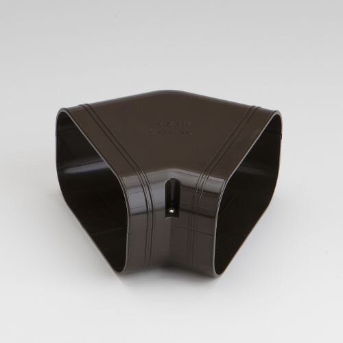 Rectorseal 85572 5.5" 45° Slimduct Flat Elbow (Brown) Side View