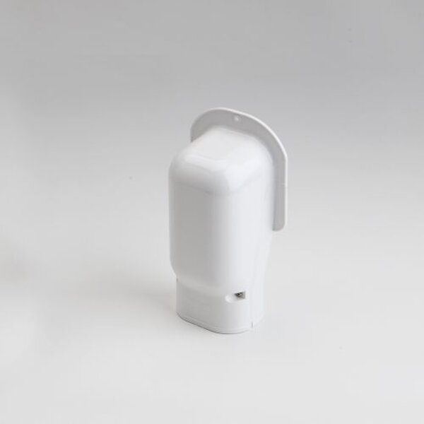 Rectorseal 86016 2.75" Slimduct Wall Inlet - SW-77-W (White) Side View