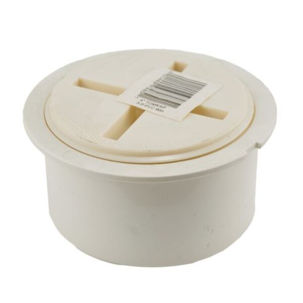 Rectorseal 97485 4" PVC Tom-Kap Adapter & Plug Side View