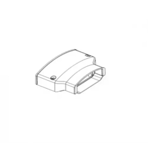 Rectorseal CGRDR Cover Guard Reducer 4-1/2" White Side View