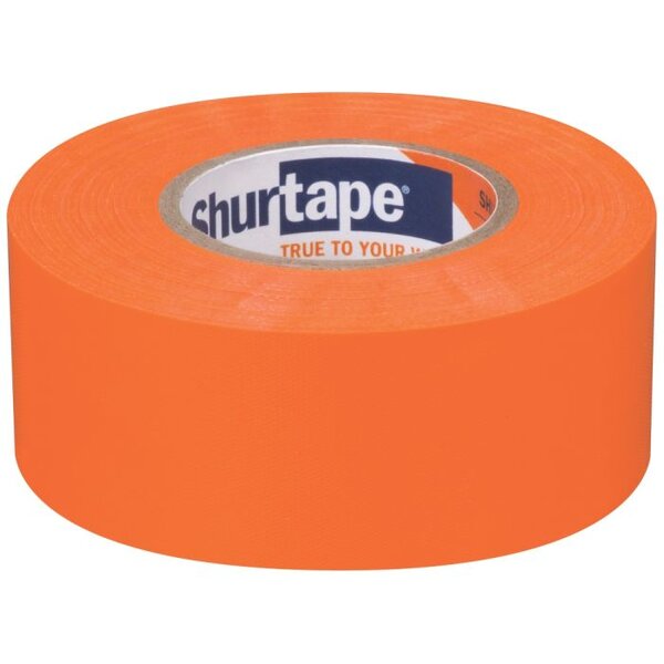 Shurtape FM 200 Non-Adhesive Flagging Tape - 1.1875" W x 300' L - 3.0" Core 232571 Side View