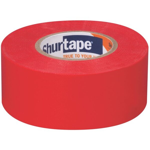 Shurtape FM 200 Non-Adhesive Flagging Tape - 1.1875" W x 300' L - 3.0" Core 232573 Side View