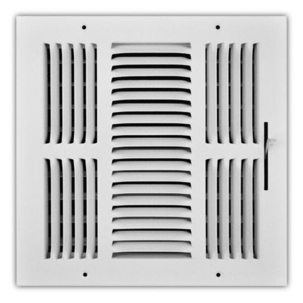 TRUaire 103M/10x10 Stamped Sidewall/Ceiling Register Front View