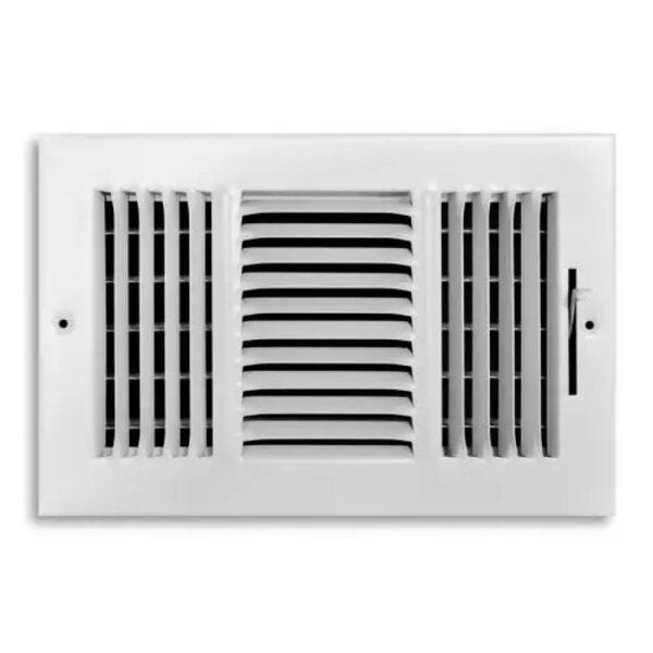 TRUaire 103M/10x06 Stamped Sidewall/Ceiling Register Front View