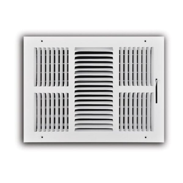 TRUaire 103M/14X10 Stamped Sidewall/Ceiling Register Front View