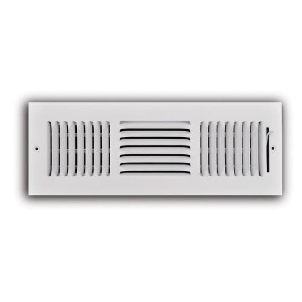 TRUaire 103M/14x04 Stamped Sidewall/Ceiling Register Front View