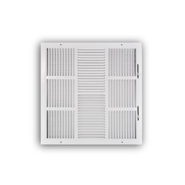 TRUaire 104M/20x20 Stamped Sidewall/Ceiling Register Front View
