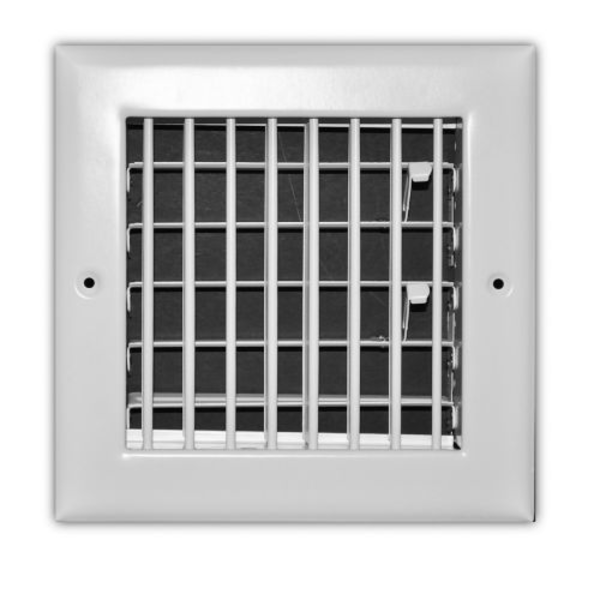 TRUaire 210VM/06x06 Bar Type Sidewall / Ceiling Register Front View