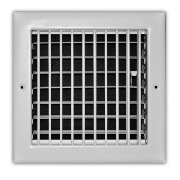 TRUaire 210VM/08x08 Bar Type Sidewall / Ceiling Register Front View