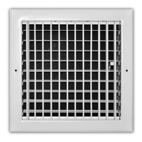 TRUaire 210VM/10x10 Bar Type Sidewall / Ceiling Register Front VIew