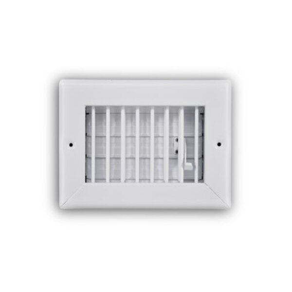 TRUaire 210VM/06x04 Bar Type Sidewall / Ceiling Register Front View