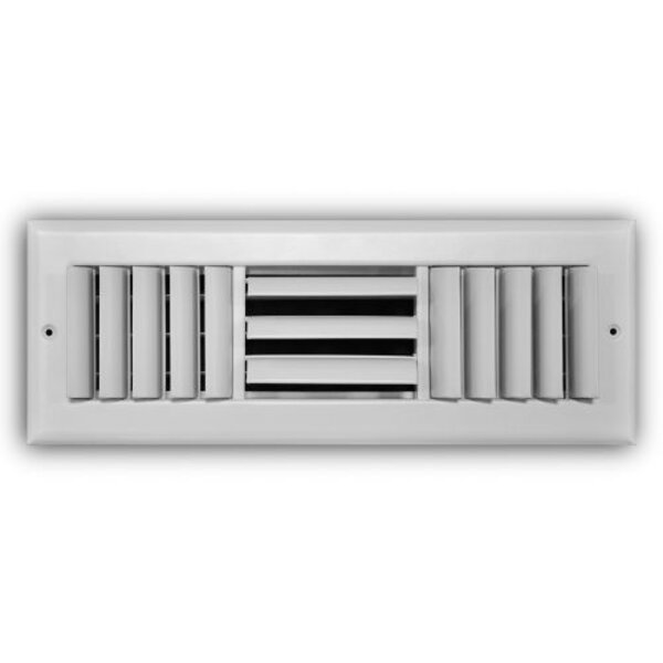 TRUaire 303M/14x04 Curved Blade Sidewall / Ceiling Register Front View