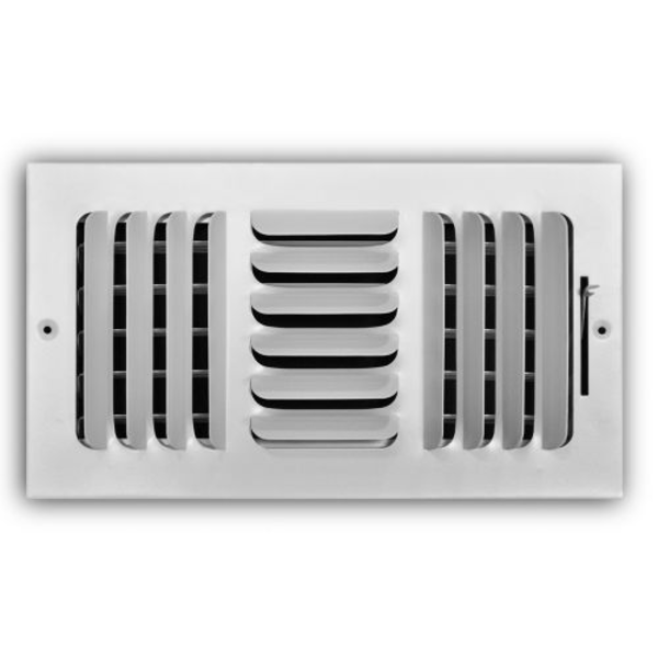 TRUaire 403M/12x06 Stamped Curved Blade Sidewall/Ceiling registers Front VIew