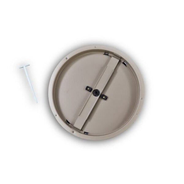 TRUaire 801-10 Round Ceiling Diffuser Accessories Front View