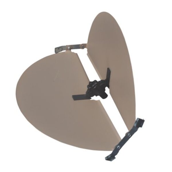 TRUaire 802-10 Round Ceiling Diffuser Accessories Front View