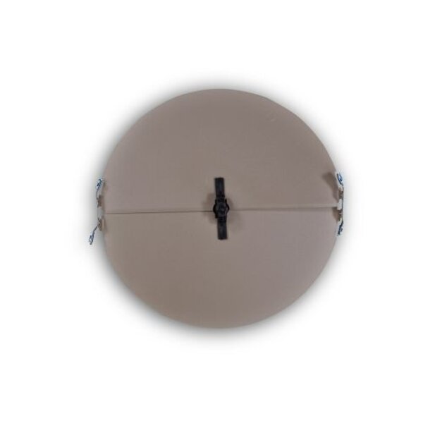 TRUaire 802-12 Round Ceiling Diffuser Accessories Front View