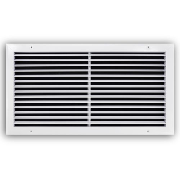 TRUaire A27024x12 Aluminum Bar Type Return Air Grille Front View