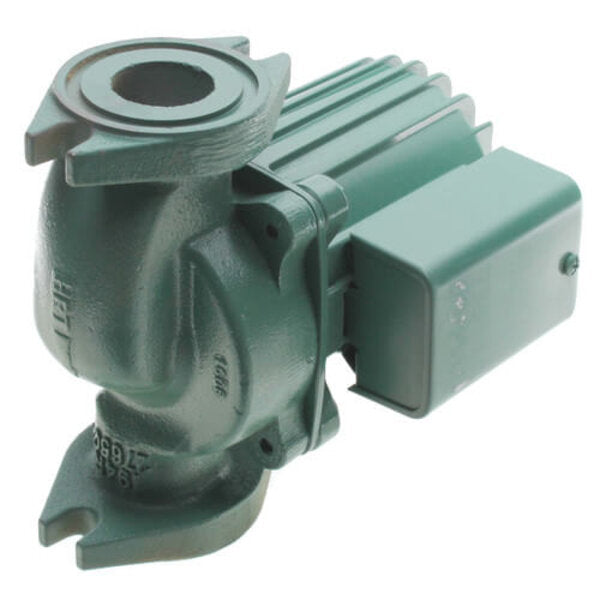 Taco 0010-F3-1IFCCast Iron Circulator with Integral Flow Check, 1/8 HP Side View